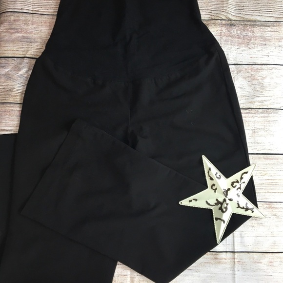 Maternity Black Dress Pants size Med - D-01 - Picture 1 of 3